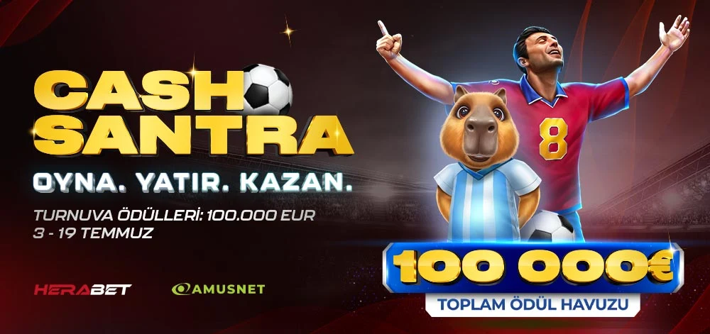 Herabet Cash Santra kampanya afişi
