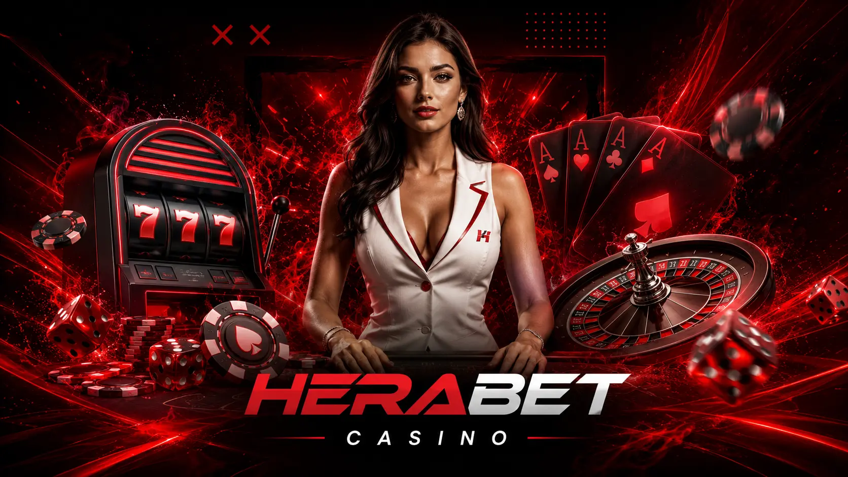 Herabet casino ve slot oyunları vitrini